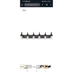 Modern 5-Bulb Bathroom Vanity Light Fixture - Vintage Industrial Style